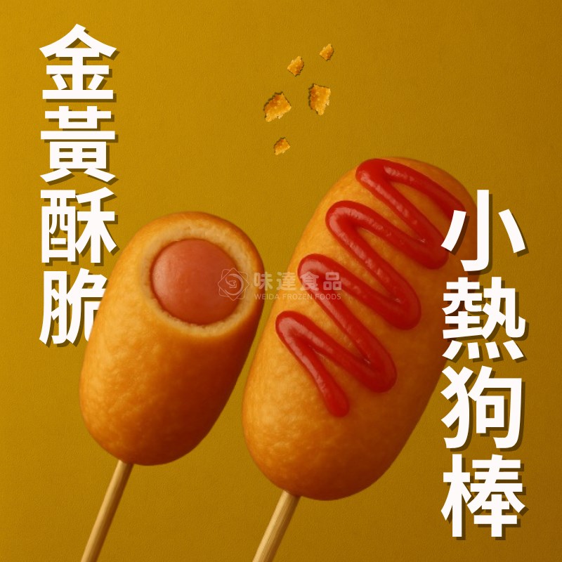 【冷凍】味達-香酥胖胖狗(20入)