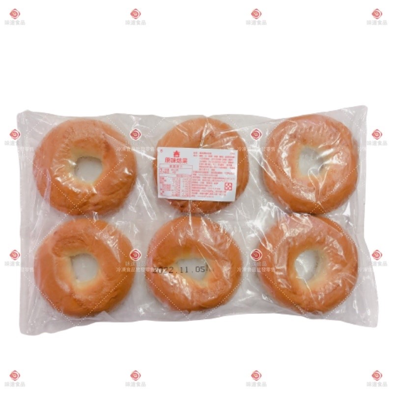 【冷凍】義美-冷凍貝果6入(540g)