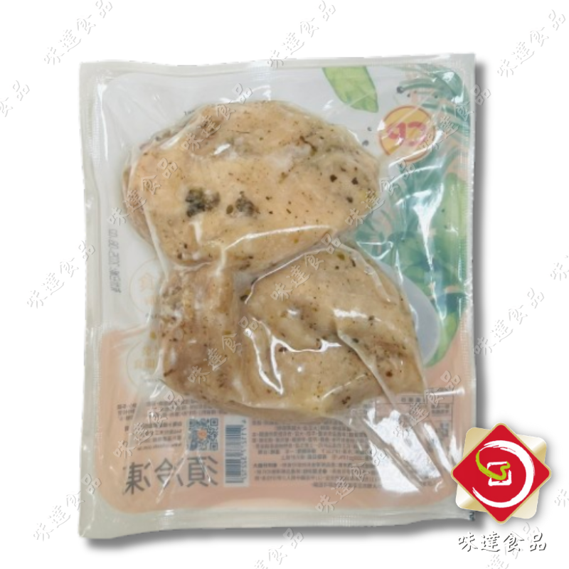 【冷凍】 卜蜂-義式黑胡椒雞胸肉 (220g)