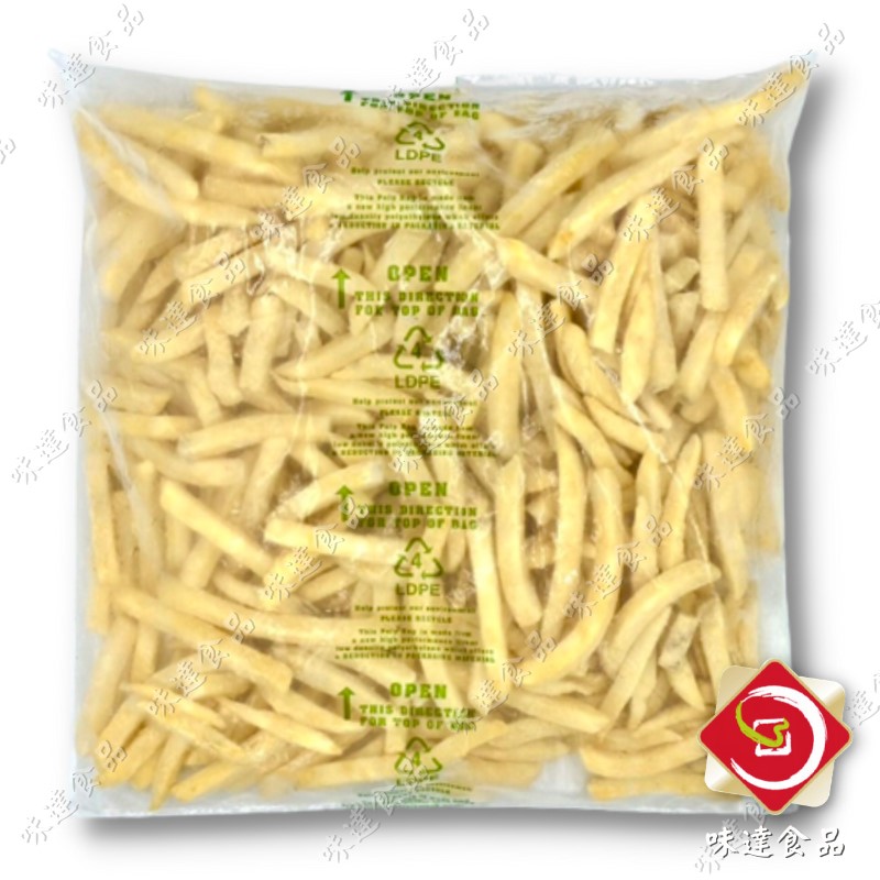 【冷凍】 紅龍-3/8脆薯條 (約2.27kg)