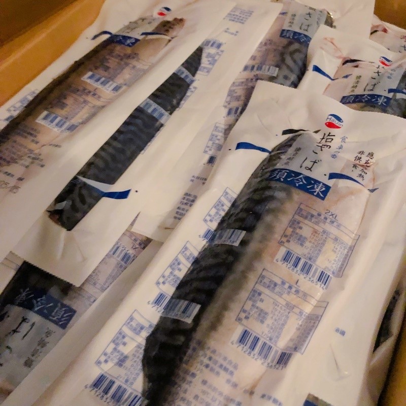 【冷凍】塩の味 挪威鯖魚 (約140g)