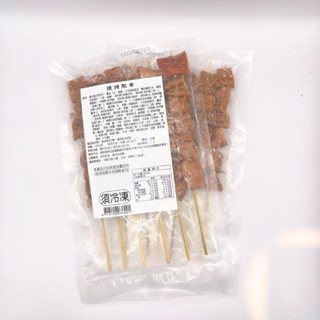 【冷凍】華誠-燒烤肥腸串6入 (120g)