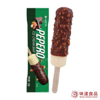 【冷凍】Lotte Pepero樂天-杏仁巧克力脆皮雪糕 (60g/360g)